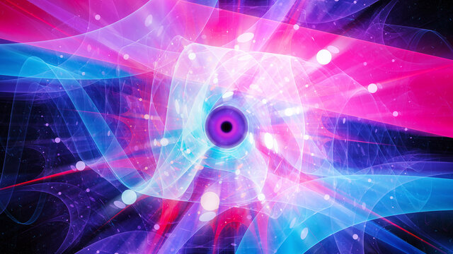 Global surveillance, conceptual illustration