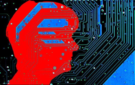 Artificial intelligence, conceptual illustration