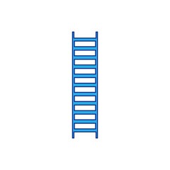 Blue staircase for repair sign eps ten-