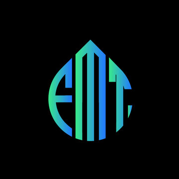 FMT letter logo design on black background. 
FMT circle letter logo design with ellipse shape.
FMT creative initials letter logo concept.FMT logo vector. 