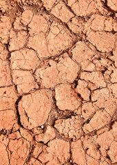 Fototapeta premium textura de terra rachada e seca no deserto do Atacama, Chile