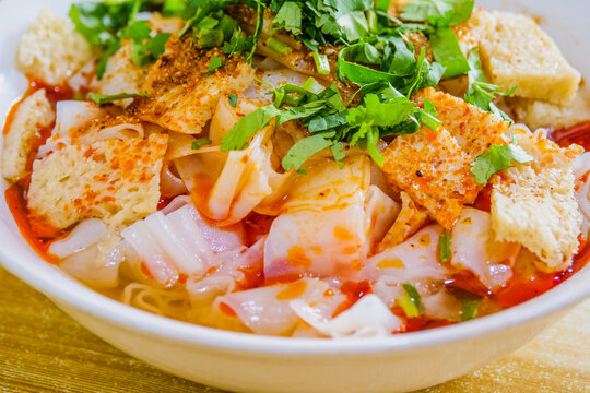 Chinese Food Snacks Spicy Liangpi