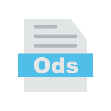 Ods Flat Vector Icon Design