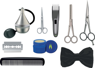 scissors comb blade equipment for beautician