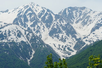 信州、北アルプス、青木湖。こんな晴れた日に巡り合えた。