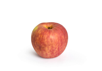 red apple isolated on white