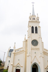 Obraz premium romantic White Baroque Catholic Church