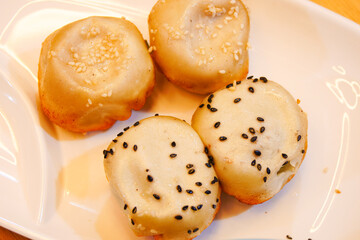 Shanghai cuisine food Fresh Fried Bun