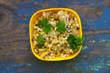 Indian Fasting Recipe Sabudana Khichadi or Sago Seed Recipe, Which Consumed During Fast in India