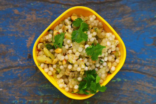Indian Fasting Recipe Sabudana Khichadi or Sago Seed Recipe, Which Consumed During Fast in India