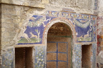 Mosaïques du site archéologique d'Herculanum