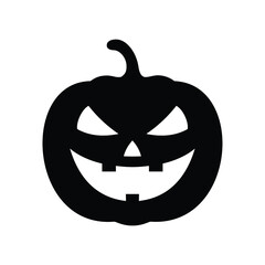 halloween pumpkin isolated on white