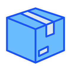 Package box Vector icon which is suitable for commercial work and easily modify or edit it

