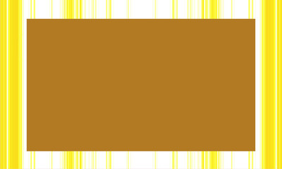 white background with yellow stripes with brown squares