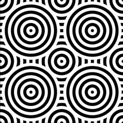 Fototapeta premium seamless pattern with white circles