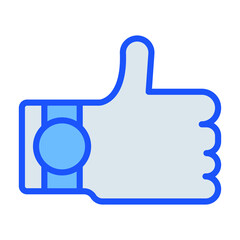 Like thumb Vector icon which is suitable for commercial work and easily modify or edit it

