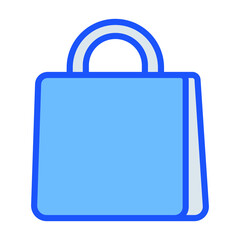 shopping bag Vector icon which is suitable for commercial work and easily modify or edit it

