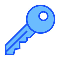 Key Vector icon which is suitable for commercial work and easily modify or edit it

