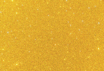 Gold glitter background sparkling shiny wrapping paper texture for Christmas holiday seasonal wallpaper  decoration, greeting and wedding invitation card design element