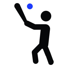 Baseball Player Icon