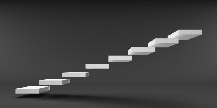 Karriereleiter, Treppe zum erfolg