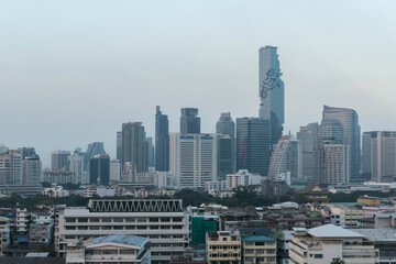 Naklejka premium Bangkok cityscape, Thailand