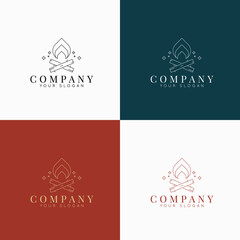 line are minimal multipurpose logo template with symbol 