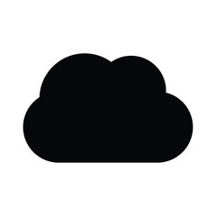 Cloud Vector icon which is suitable for commercial work and easily modify or edit it

