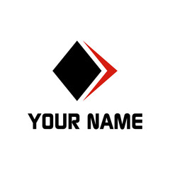 shape rectangle business logo design