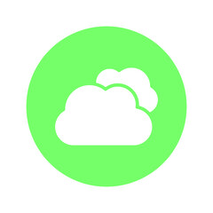 Clouds Vector icon which is suitable for commercial work and easily modify or edit it

