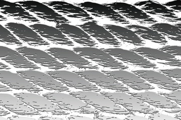 black and white texture of cracks, scratches, scuffs, dust