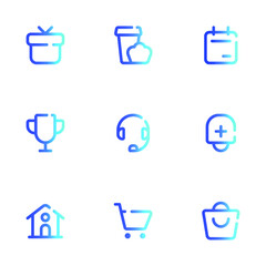 random icons with high quality