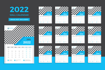 Wall Calendar Design 2022