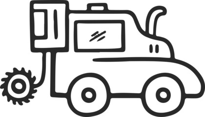 harvest car icon