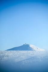 Sněžka -Śnieżka - 1603 m Summit - High quality Photo