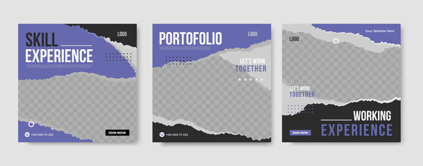 portfolio social media post in the color of the year 2022	