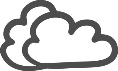speech bubble cloud icon