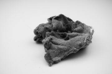 Lint from a lint filter from the tumble dryer