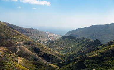 Fototapeta na wymiar San Sebastian de la Gomera, Canary Islands