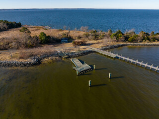 St. Clements Island - Dock Damage