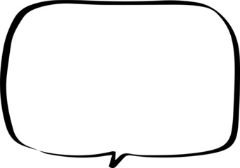 Obraz premium speech bubble cartoon comic