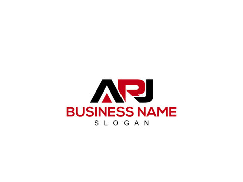 Creative ARJ logo and letter ar logo icon vector image design for your company