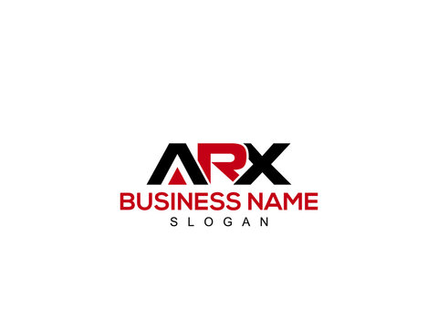 Creative ARX logo and letter ar logo icon vector image design for your company