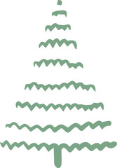 christmas tree draw sketch doodle
