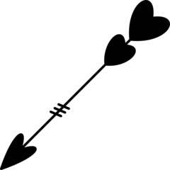 arrow hand draw icon