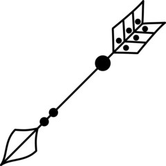 arrow hand draw icon