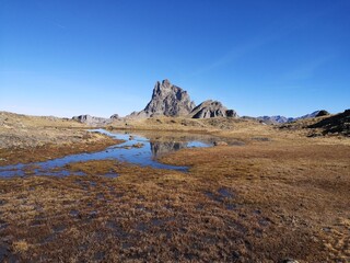 Pic du Midi d'Ossau depuis le col d'Houer
