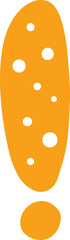 exclamation mark hand draw doodle