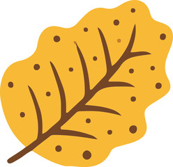 autumn leaf cartoon