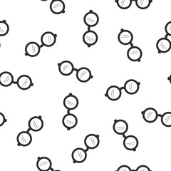 Vector Seamless Pattern Background or Wallpaper, Glasses Themed